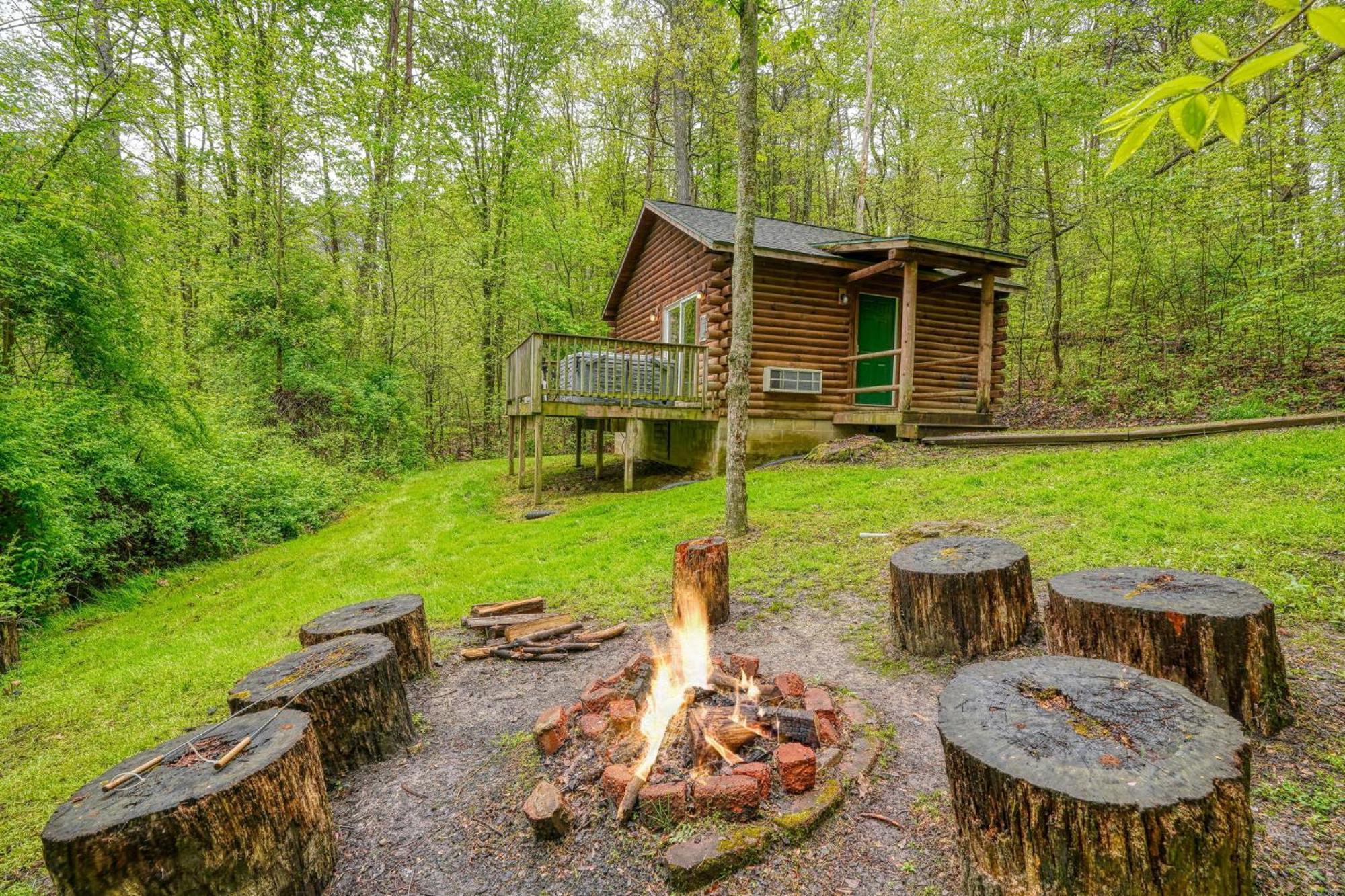 Blue Rose Cabins - Big Woody Cabin Logan Esterno foto